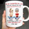 To My Daughter-In-Law The Only Thing Better Than Being Your Mother-In-Law, Mother and Daughter Characters - Personalized Custom Coffee Mug - DAU172_MG To My Daughter-In-Law The Only Thing Better Than Being Your Mother-In-Law, Mother and Daughter Characters - Personalized Custom Coffee Mug - DAU172_MG
