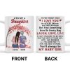 To My Daughter, Never Forget That I Love You, Mother and Daughter under Tree - Personalized Custom Coffee Mug - DAU152_MG To My Daughter, Never Forget That I Love You, Mother and Daughter under Tree - Personalized Custom Coffee Mug - DAU152_MG