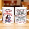 To My Daughter, Never Forget That I Love You, Mother and Daughter under Tree - Personalized Custom Coffee Mug - DAU152_MG To My Daughter, Never Forget That I Love You, Mother and Daughter under Tree - Personalized Custom Coffee Mug - DAU152_MG