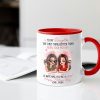 To My Daughter Personalized Ceramic Mug , Perfect Gift for Mother and Daughter, Featuring a Fun Design with Winking Characters To My Daughter Personalized Ceramic Mug , Perfect Gift for Mother and Daughter, Featuring a Fun Design with Winking Characters
