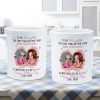 To My Daughter Personalized Ceramic Mug , Perfect Gift for Mother and Daughter, Featuring a Fun Design with Winking Characters To My Daughter Personalized Ceramic Mug , Perfect Gift for Mother and Daughter, Featuring a Fun Design with Winking Characters