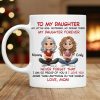 "To My Daughter" Personalized Mug Heartfelt Gift for Your Daughter