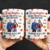 To My Daughter, The Only Thing Better Than Being Your Father, Father And Daughter, Flowers - Personalized Custom Coffee Mug - DAU175_MG
