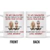 To My Daughter Watching You Be A Mom - Personalized Custom Coffee Mug - DAU123_MG