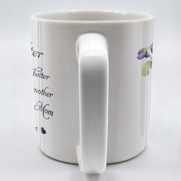 To My Daughter Watching You Be A Mom Pansy Flower Mug - Personalized Custom Coffee Mug - DAU079_MG To My Daughter Watching You Be A Mom Pansy Flower Mug - Personalized Custom Coffee Mug - DAU079_MG