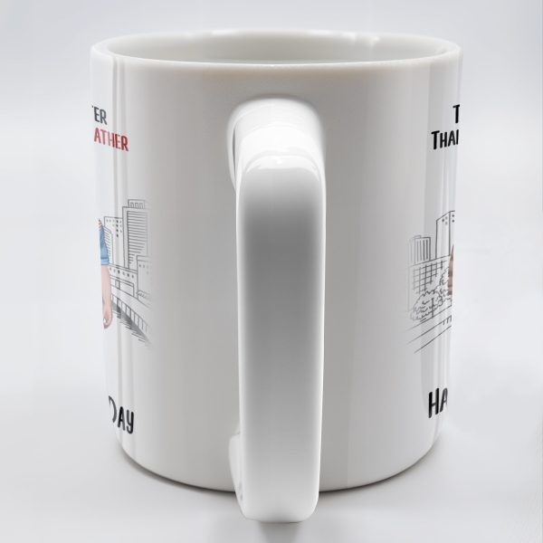 To My Godson, The Only Thing Better Than Being Your Godfather Is Watching You - Personalized Custom Coffee Mug - SON044_MG
