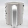 To My Granddaughter, Love Grandma, Beautiful Flower And Butterfly Design - Personalized Custom Coffee Mug - GDT389_MG