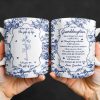 To My Granddaughter, Never Forget How Much I Love You, Flowers And Decorative Borders - Personalized Custom Coffee Mug - GDT296_MG To My Granddaughter, Never Forget How Much I Love You, Flowers And Decorative Borders - Personalized Custom Coffee Mug - GDT296_MG