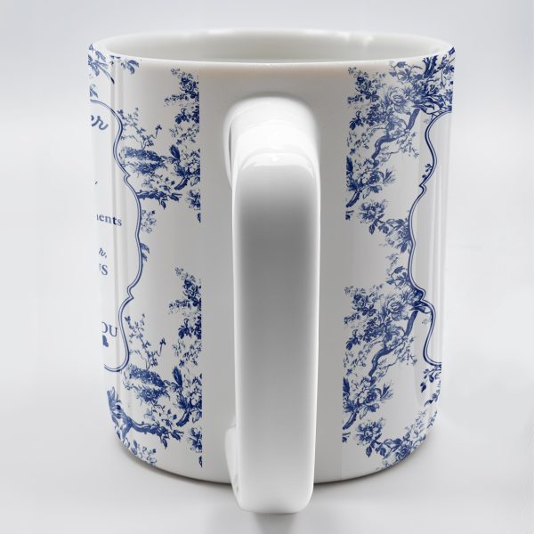 To My Granddaughter, Never Forget How Much I Love You, Flowers And Decorative Borders - Personalized Custom Coffee Mug - GDT296_MG To My Granddaughter, Never Forget How Much I Love You, Flowers And Decorative Borders - Personalized Custom Coffee Mug - GDT296_MG