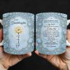 To My Granddaughter, Once Upon A Time, Roses And Butterflies - Personalized Custom Coffee Mug - GDT403_MG To My Granddaughter, Once Upon A Time, Roses And Butterflies - Personalized Custom Coffee Mug - GDT403_MG