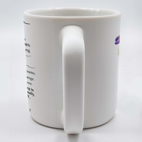 To My Grandson Encouragement And Love Message With Pansy Flowers - Personalized Custom Coffee Mug - GSN021_MG To My Grandson Encouragement And Love Message With Pansy Flowers - Personalized Custom Coffee Mug - GSN021_MG