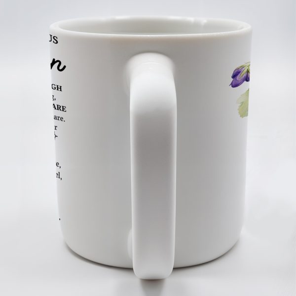 To My Grandson, Forever By Your Side, Encouragement Mug With Pansy Flower - Personalized Custom Coffee Mug - GSN020_MG To My Grandson, Forever By Your Side, Encouragement Mug With Pansy Flower - Personalized Custom Coffee Mug - GSN020_MG