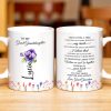 To My Great Granddaughter, Once Upon A Time, Flowers and Hearts - Personalized Custom Coffee Mug - GDT243_MG To My Great Granddaughter, Once Upon A Time, Flowers and Hearts - Personalized Custom Coffee Mug - GDT243_MG