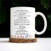 To My Great Granddaughter, Once Upon A Time, Flowers and Hearts - Personalized Custom Coffee Mug - GDT243_MG To My Great Granddaughter, Once Upon A Time, Flowers and Hearts - Personalized Custom Coffee Mug - GDT243_MG