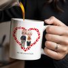 To My Husband Forever Love Message With Hearts And Couple - Personalized Custom Coffee Mug - CPL262_MG To My Husband Forever Love Message With Hearts And Couple - Personalized Custom Coffee Mug - CPL262_MG
