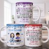 To My Husband, Meeting You Was Fate, Cartoon Couple - Personalized Custom Coffee Mug - CPL1209_MG To My Husband, Meeting You Was Fate, Cartoon Couple - Personalized Custom Coffee Mug - CPL1209_MG