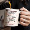 To My Husband, The House We Had, Elderly Couple and Sunset - Personalized Custom Coffee Mug - HSB030_MG