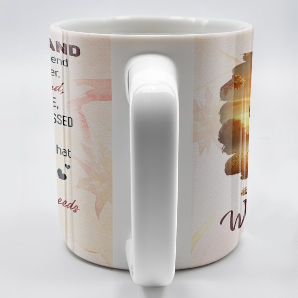 To My Husband, The House We Had, Elderly Couple and Sunset - Personalized Custom Coffee Mug - HSB030_MG