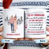 To My Husband You Are My Everything, Romantic Skyline and Couple Design - Personalized Custom Coffee Mug - CPL267_MG