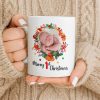 To My Mommy, Christmas Wreath and Baby - Personalized Custom Coffee Mug - KID506_MG To My Mommy, Christmas Wreath and Baby - Personalized Custom Coffee Mug - KID506_MG
