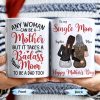To My Single Mom, Happy Mother's Day, Two Women, Leopard Print - Personalized Custom Coffee Mug - MOM074_MG To My Single Mom, Happy Mother's Day, Two Women, Leopard Print - Personalized Custom Coffee Mug - MOM074_MG