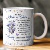 To My Sister In Christ Best Friend Gift, Birthday Gift, Inspirational Gift - Personalized Mug