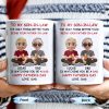 To My Son-In-Law, The Only Thing Better Than Being Your Father-In-Law, Cartoon Characters - Personalized Custom Coffee Mug - SON038_MG To My Son-In-Law, The Only Thing Better Than Being Your Father-In-Law, Cartoon Characters - Personalized Custom Coffee Mug - SON038_MG