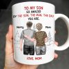 To My Son So Amazed By The Son, The Man, The Dad You Are, People And Trees - Personalized Custom Coffee Mug - SON046_MG