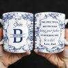 To My Son, The Only Thing Better Than Being Your Father Is Watching You Be A Dad - Personalized Custom Coffee Mug - SON048_MG