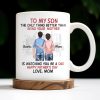 To My Son The Only Thing Better Than Being Your Mother, Family And City Skyline - Personalized Custom Coffee Mug - SON036_MG To My Son The Only Thing Better Than Being Your Mother, Family And City Skyline - Personalized Custom Coffee Mug - SON036_MG