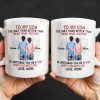 To My Son The Only Thing Better Than Being Your Mother, Family And City Skyline - Personalized Custom Coffee Mug - SON036_MG To My Son The Only Thing Better Than Being Your Mother, Family And City Skyline - Personalized Custom Coffee Mug - SON036_MG