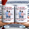 To My Son The Only Thing Better Than Being Your Mother, Family And City Skyline - Personalized Custom Coffee Mug - SON036_MG To My Son The Only Thing Better Than Being Your Mother, Family And City Skyline - Personalized Custom Coffee Mug - SON036_MG