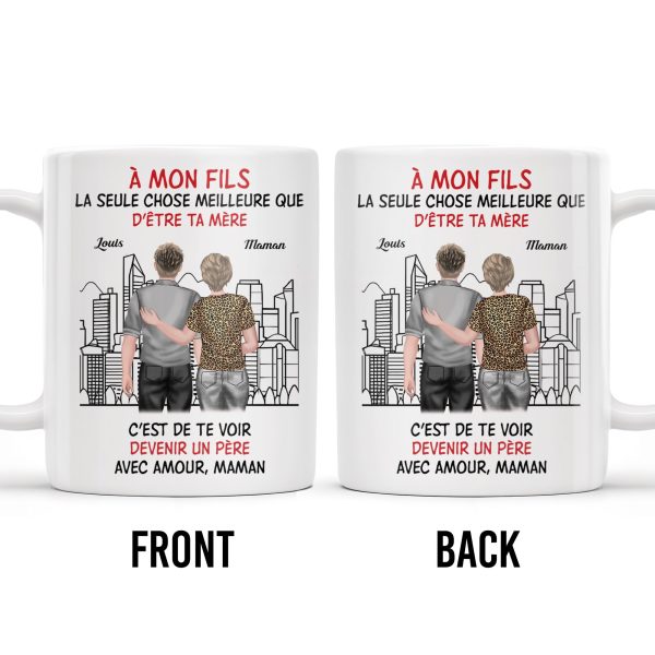 To My Son, Watching You Become A Dad - Personalized Custom Coffee Mug - SON055_MG To My Son, Watching You Become A Dad - Personalized Custom Coffee Mug - SON055_MG