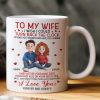 To My Wife I'd Find You Sooner And Love You Longer - Personalized Mug To My Wife I'd Find You Sooner And Love You Longer - Personalized Mug