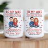 To My Wife I'd Find You Sooner And Love You Longer - Personalized Mug To My Wife I'd Find You Sooner And Love You Longer - Personalized Mug