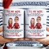 To My Wife, Meeting You Was Fate, Love Forever And Always, Cartoon Couple - Personalized Custom Coffee Mug - CPL988_MG To My Wife, Meeting You Was Fate, Love Forever And Always, Cartoon Couple - Personalized Custom Coffee Mug - CPL988_MG