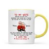 To My Wife My Husband Meeting You Was Fate - Personalized Mug - Gift For Couple, Gift For Him, For Her To My Wife My Husband Meeting You Was Fate - Personalized Mug - Gift For Couple, Gift For Him, For Her