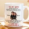 To My Wife My Husband Meeting You Was Fate - Personalized Mug - Gift For Couple, Gift For Him, For Her To My Wife My Husband Meeting You Was Fate - Personalized Mug - Gift For Couple, Gift For Him, For Her