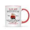 To My Wife My Husband Meeting You Was Fate - Personalized Mug - Gift For Couple, Gift For Him, For Her To My Wife My Husband Meeting You Was Fate - Personalized Mug - Gift For Couple, Gift For Him, For Her