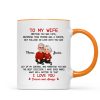 To My Wife My Husband Meeting You Was Fate - Personalized Mug - Gift For Couple, Gift For Him, For Her To My Wife My Husband Meeting You Was Fate - Personalized Mug - Gift For Couple, Gift For Him, For Her