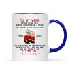 To My Wife My Husband Meeting You Was Fate - Personalized Mug - Gift For Couple, Gift For Him, For Her To My Wife My Husband Meeting You Was Fate - Personalized Mug - Gift For Couple, Gift For Him, For Her
