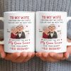 To My Wife You Are My Queen Forever Elderly Couple - Personalized Custom Coffee Mug - CPL1226_MG To My Wife You Are My Queen Forever Elderly Couple - Personalized Custom Coffee Mug - CPL1226_MG