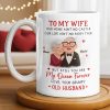 To My Wife You Are My Queen Forever Elderly Couple - Personalized Custom Coffee Mug - CPL1226_MG To My Wife You Are My Queen Forever Elderly Couple - Personalized Custom Coffee Mug - CPL1226_MG