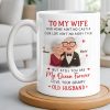 To My Wife You Are My Queen Forever Elderly Couple - Personalized Custom Coffee Mug - CPL1226_MG To My Wife You Are My Queen Forever Elderly Couple - Personalized Custom Coffee Mug - CPL1226_MG
