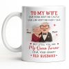 To My Wife You Are My Queen Forever Elderly Couple - Personalized Custom Coffee Mug - CPL1226_MG To My Wife You Are My Queen Forever Elderly Couple - Personalized Custom Coffee Mug - CPL1226_MG