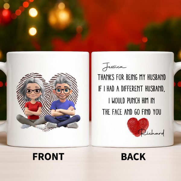 To My Wonderful Grandparents, Love Knows No Distance - Personalized Custom Coffee Mug - CPL1005_MG To My Wonderful Grandparents, Love Knows No Distance - Personalized Custom Coffee Mug - CPL1005_MG
