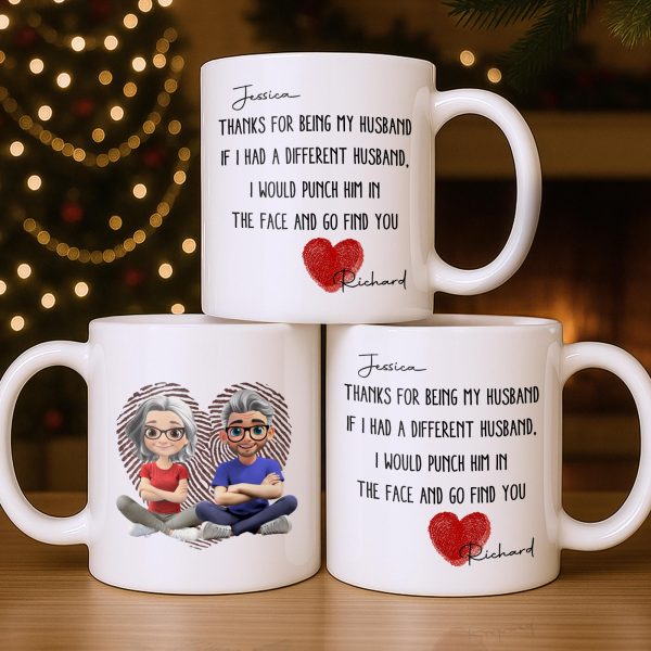 To My Wonderful Grandparents, Love Knows No Distance - Personalized Custom Coffee Mug - CPL1005_MG To My Wonderful Grandparents, Love Knows No Distance - Personalized Custom Coffee Mug - CPL1005_MG