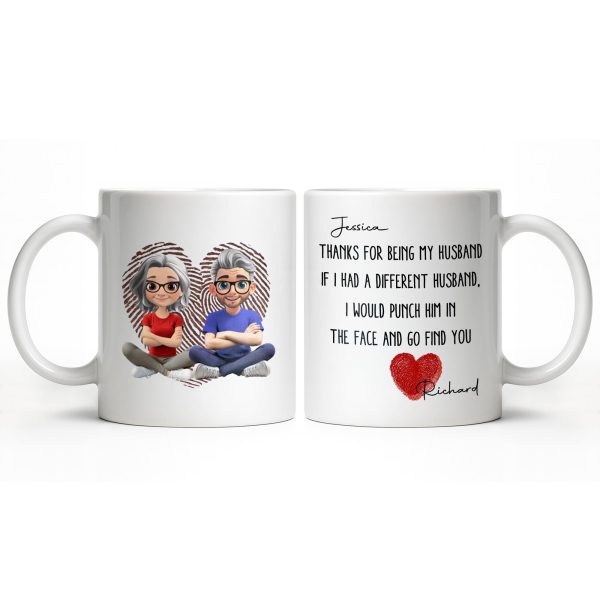 To My Wonderful Grandparents, Love Knows No Distance - Personalized Custom Coffee Mug - CPL1005_MG To My Wonderful Grandparents, Love Knows No Distance - Personalized Custom Coffee Mug - CPL1005_MG