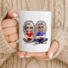 To My Wonderful Grandparents, Love Knows No Distance - Personalized Custom Coffee Mug - CPL1005_MG To My Wonderful Grandparents, Love Knows No Distance - Personalized Custom Coffee Mug - CPL1005_MG