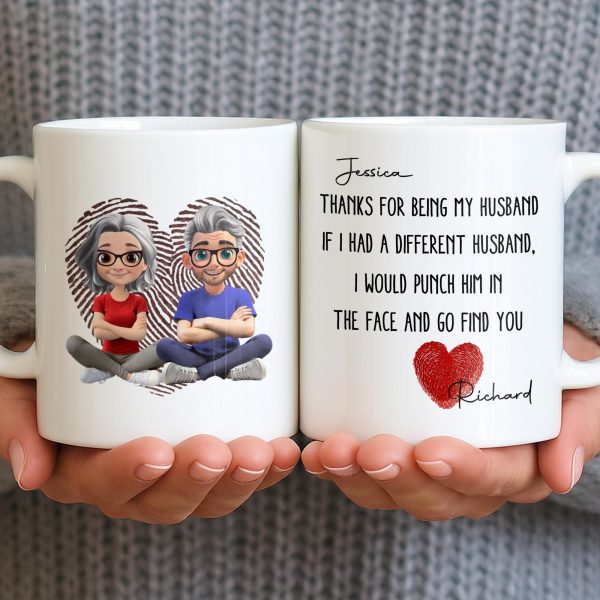 To My Wonderful Grandparents, Love Knows No Distance - Personalized Custom Coffee Mug - CPL1005_MG To My Wonderful Grandparents, Love Knows No Distance - Personalized Custom Coffee Mug - CPL1005_MG